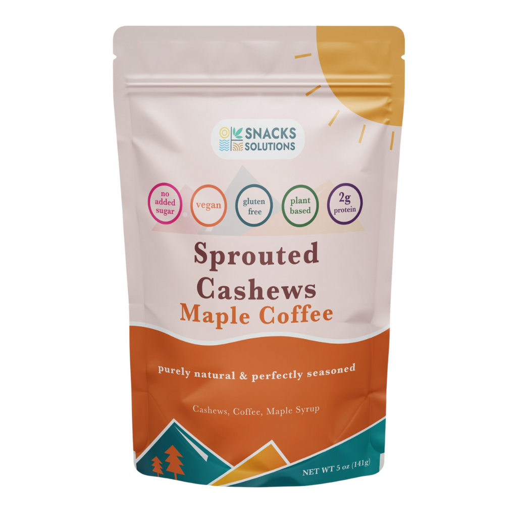 Sprouted Cashews – Maple Coffee