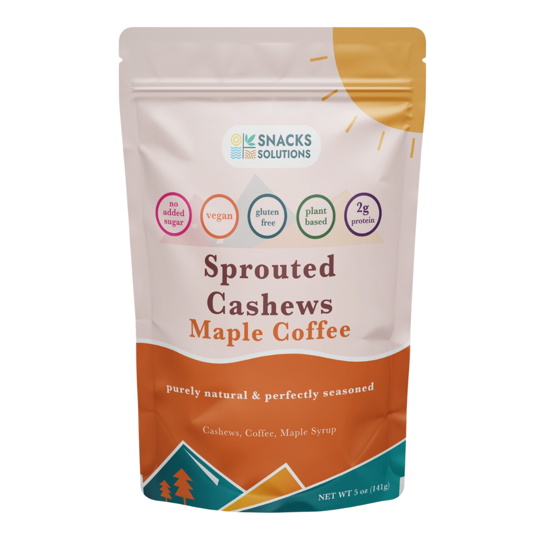 Sprouted Cashews – Maple Coffee