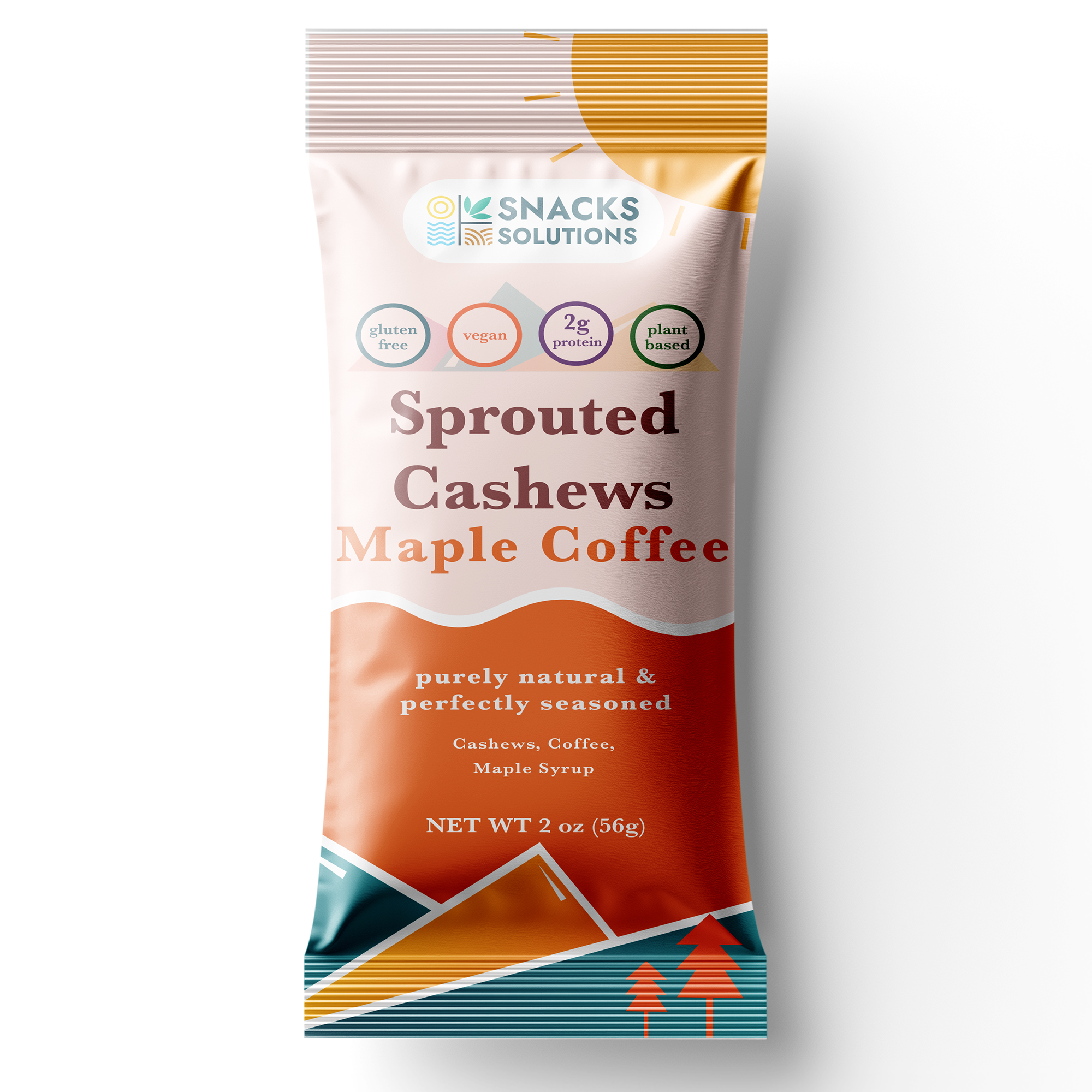 Sprouted Cashews – Maple Coffee (Snack Pack)